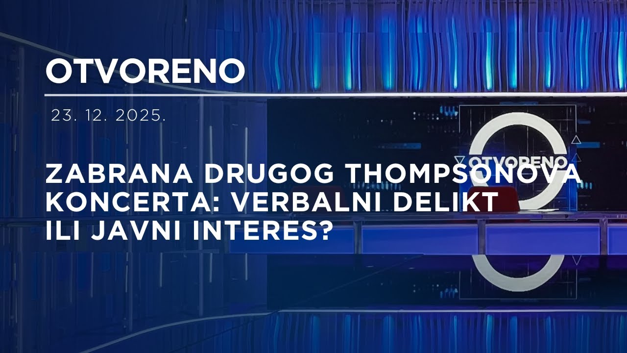 Otvoreno: Zabrana drugog Thompsonova koncerta: verbalni delikt ili javni interes?