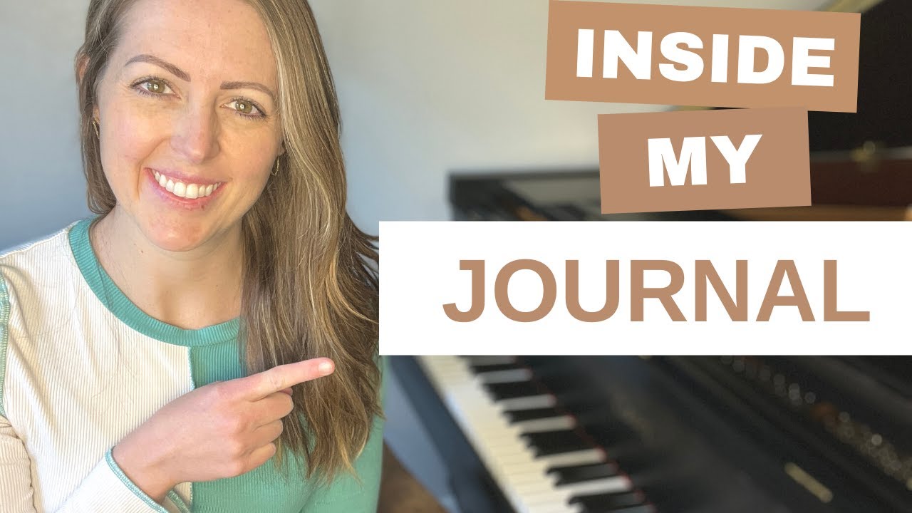 A Look Inside My Piano Practice Journal