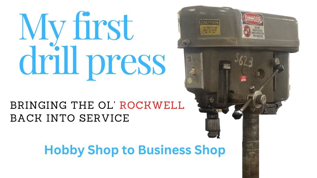 My First Drill Press - Vintage Rockwell USA