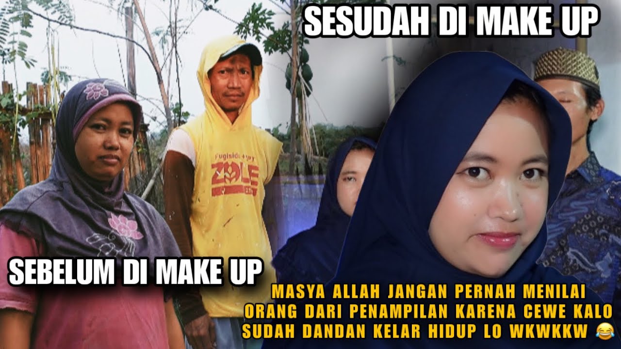 INI TIDAK MUNGKIN! 99% BERUBAH DRASTIS PENAMPILAN ISTRI PAK IDIN BIKIN MELONGGO