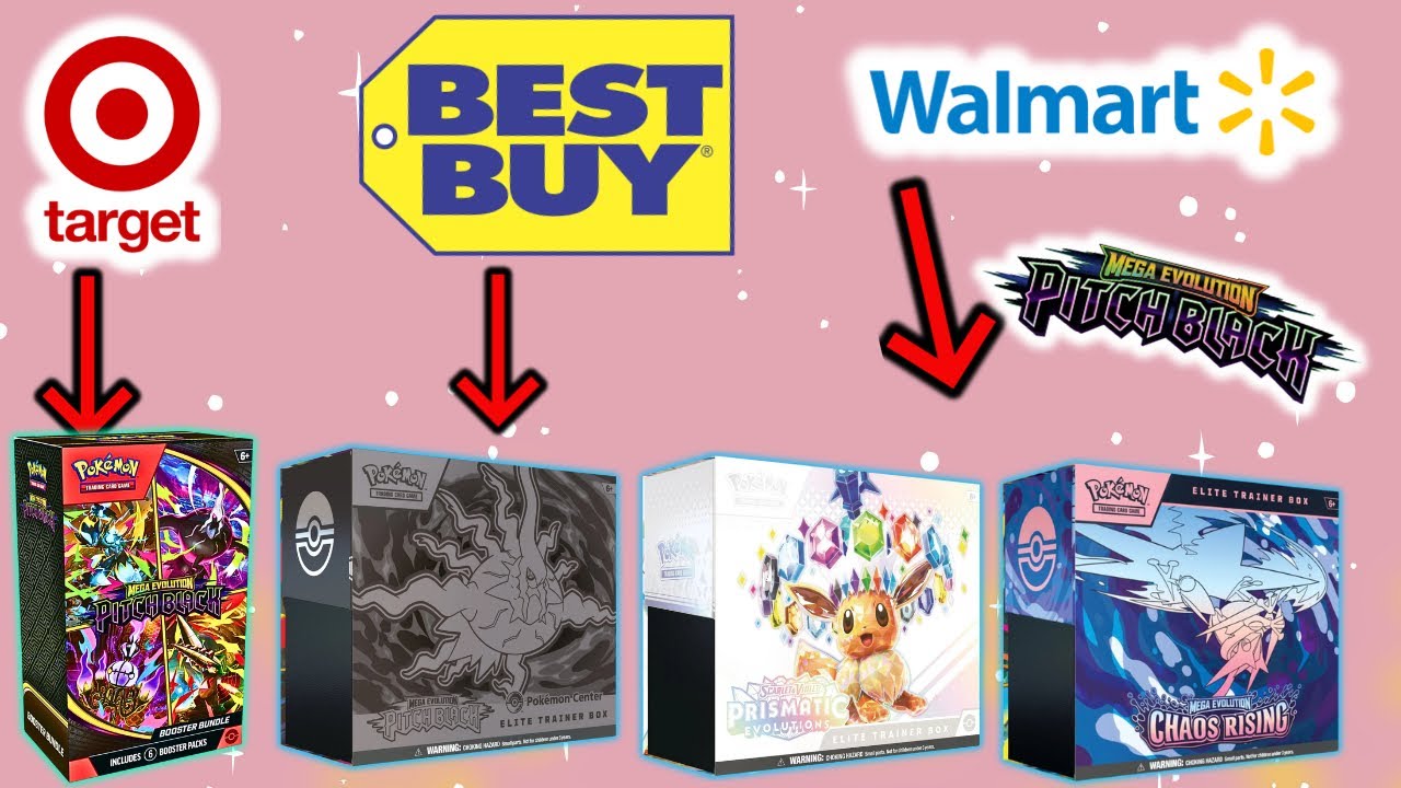 СКОРО в продаже новые карты Pokemon в Best Buy и Target! Узнайте, когда!