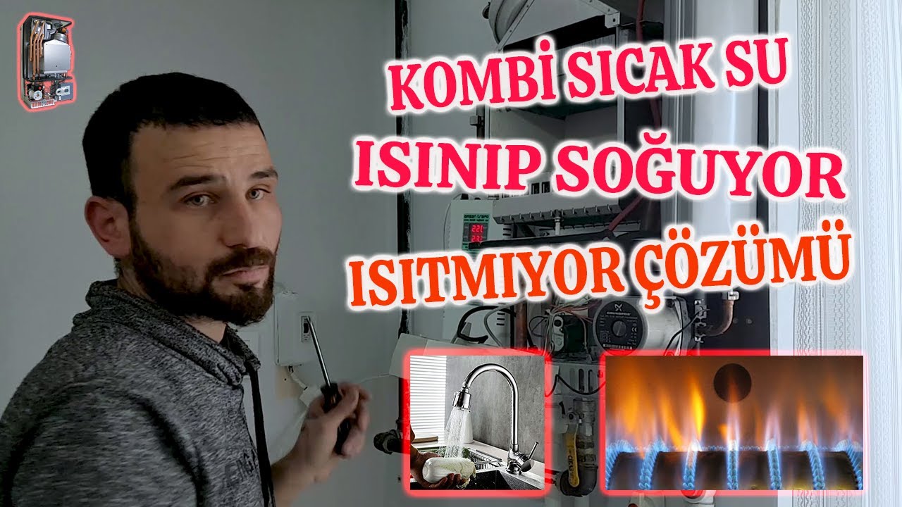 BANYOYA SICAK SU GELMİYOR? - KOMBİ SICAK SU ISINIP SOĞUYOR? ÇÖZÜMÜ - ANKARA 0507 123 41 59