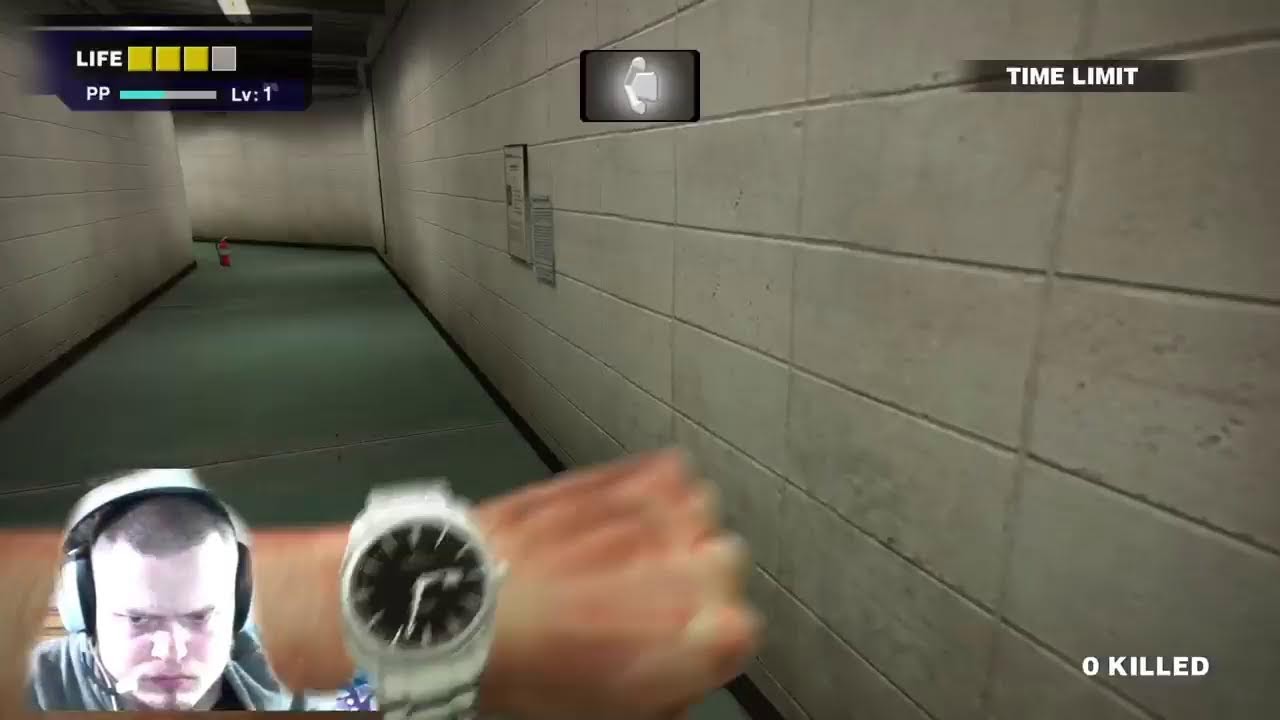 Travelling through the apocalypse city full of  zombies in Capcom's Dead Rising 1 Chapter One