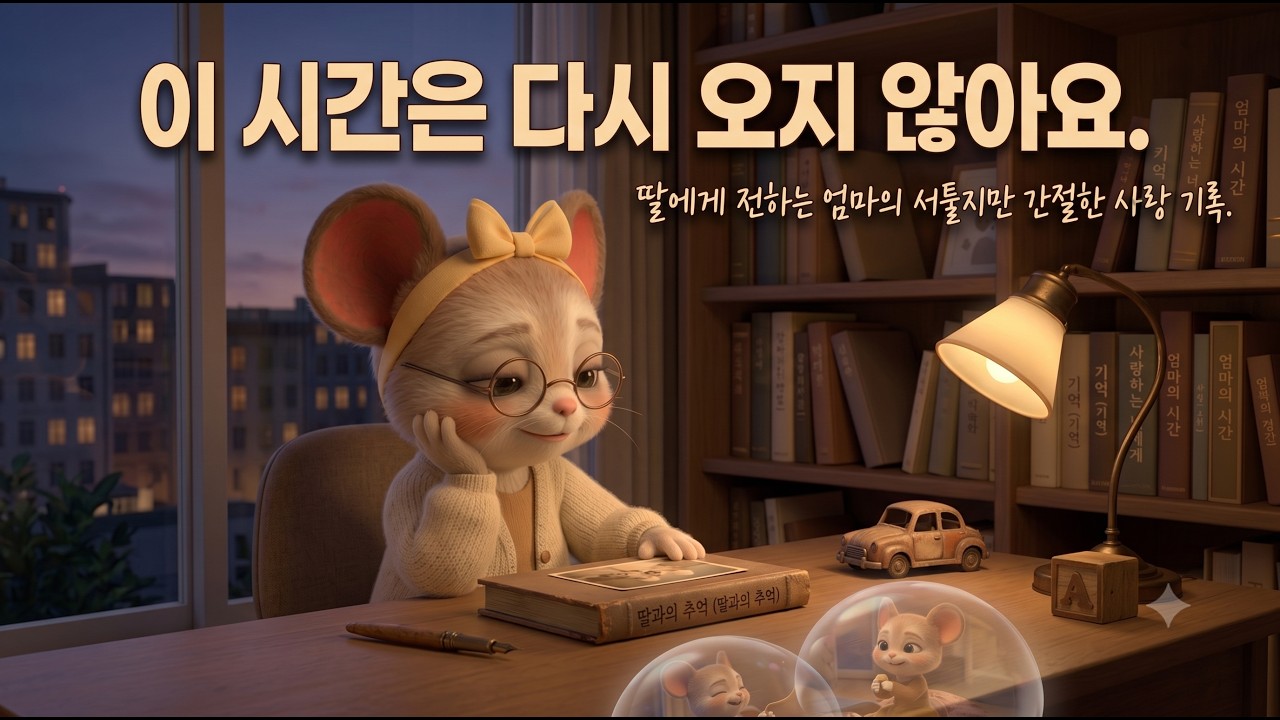 아이의 어린 시절은 다시 오지 않기에.. 늦기 전에 남기는 10년 뒤를 위한 영상