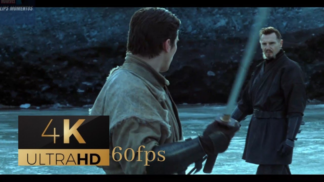 Bruce entrena a la liga de las sombras --  Batman Inicia (2005) 4K 60fps