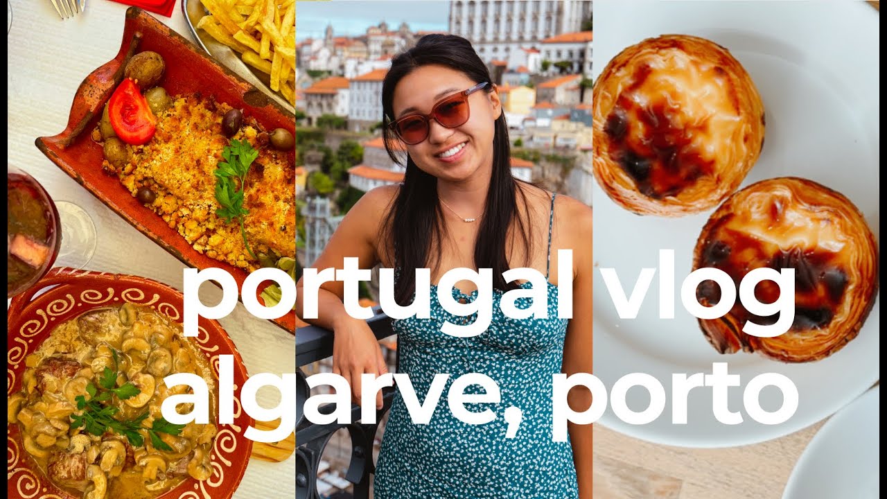 traditional local food tour in porto 🇵🇹🥧 bacalhau, francesinha, tarts | portugal travel vlog