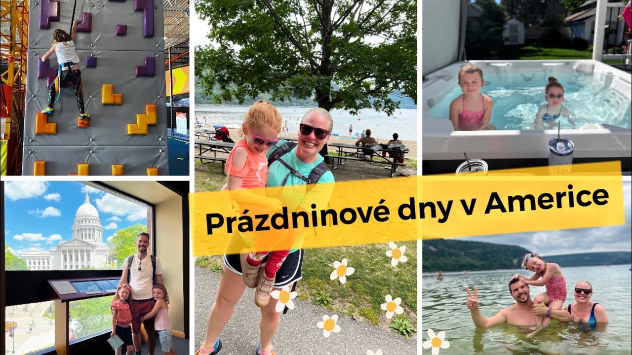 Vlog z Ameriky 4 | Výlety s Chelsie, nákupy a pláč v zábavním parku