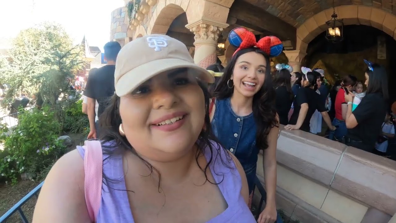 A DAY AT DISNEYLAND 