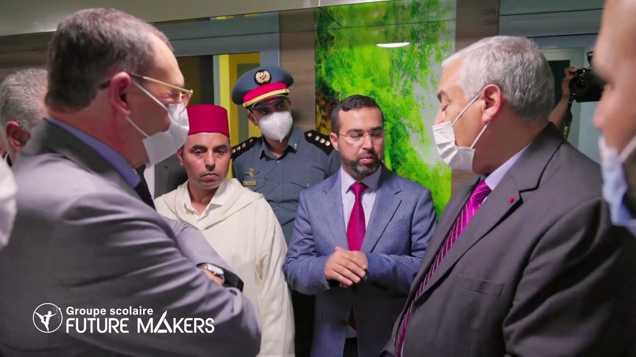 الافتتاح الرسمي للمؤسسة من طرف السيد عامل عمالة مكناس عبد الغني الصبار Future Makers