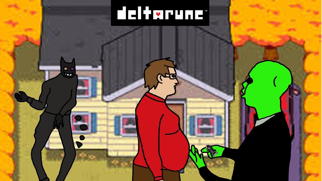 Me playing deltarune (pt1)