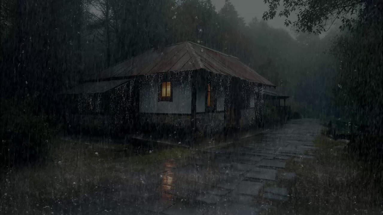 Rain sounds for deep sleep and inner peace easing anxiety and relaxing your mind tonight