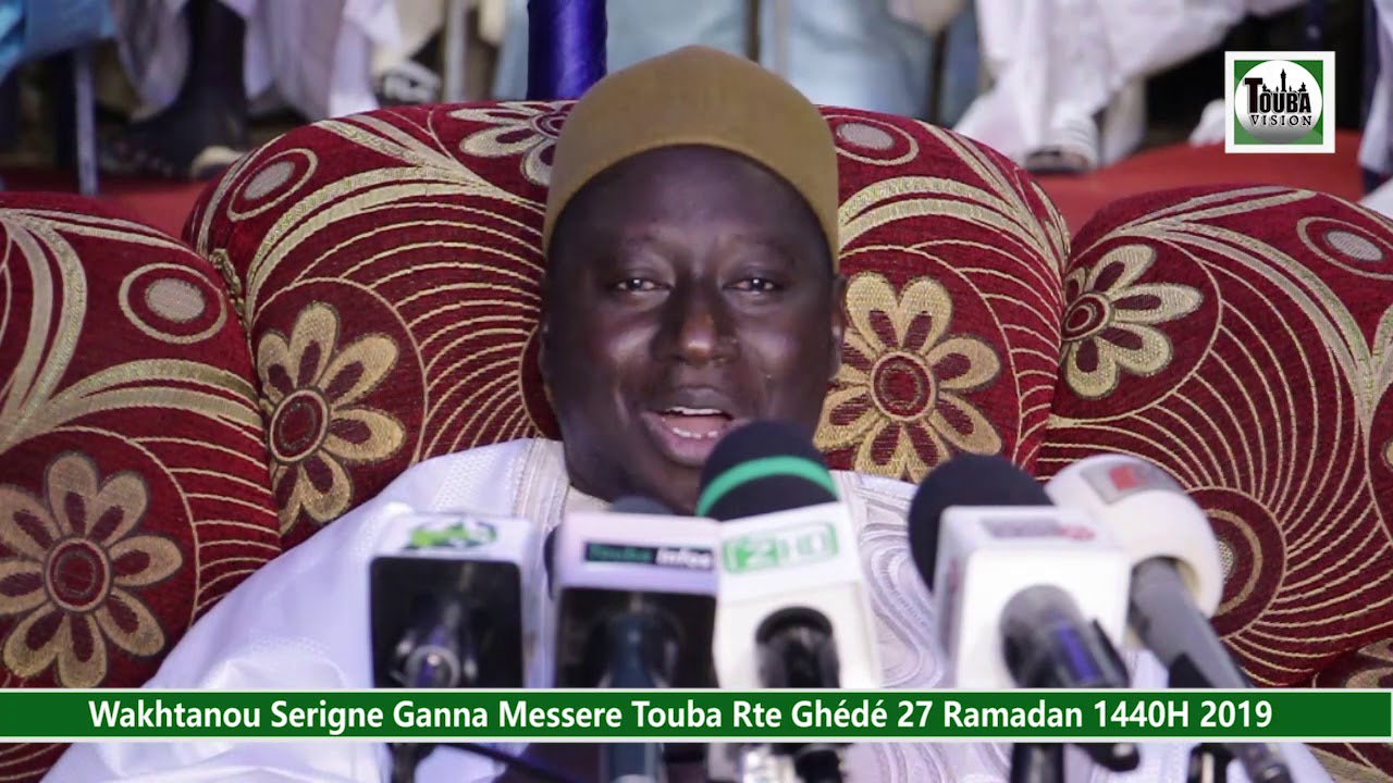 Confirmation de Ganna Messere après QG a Touba Ramadan 1440H 2019 Serigne Touba a Diourbel