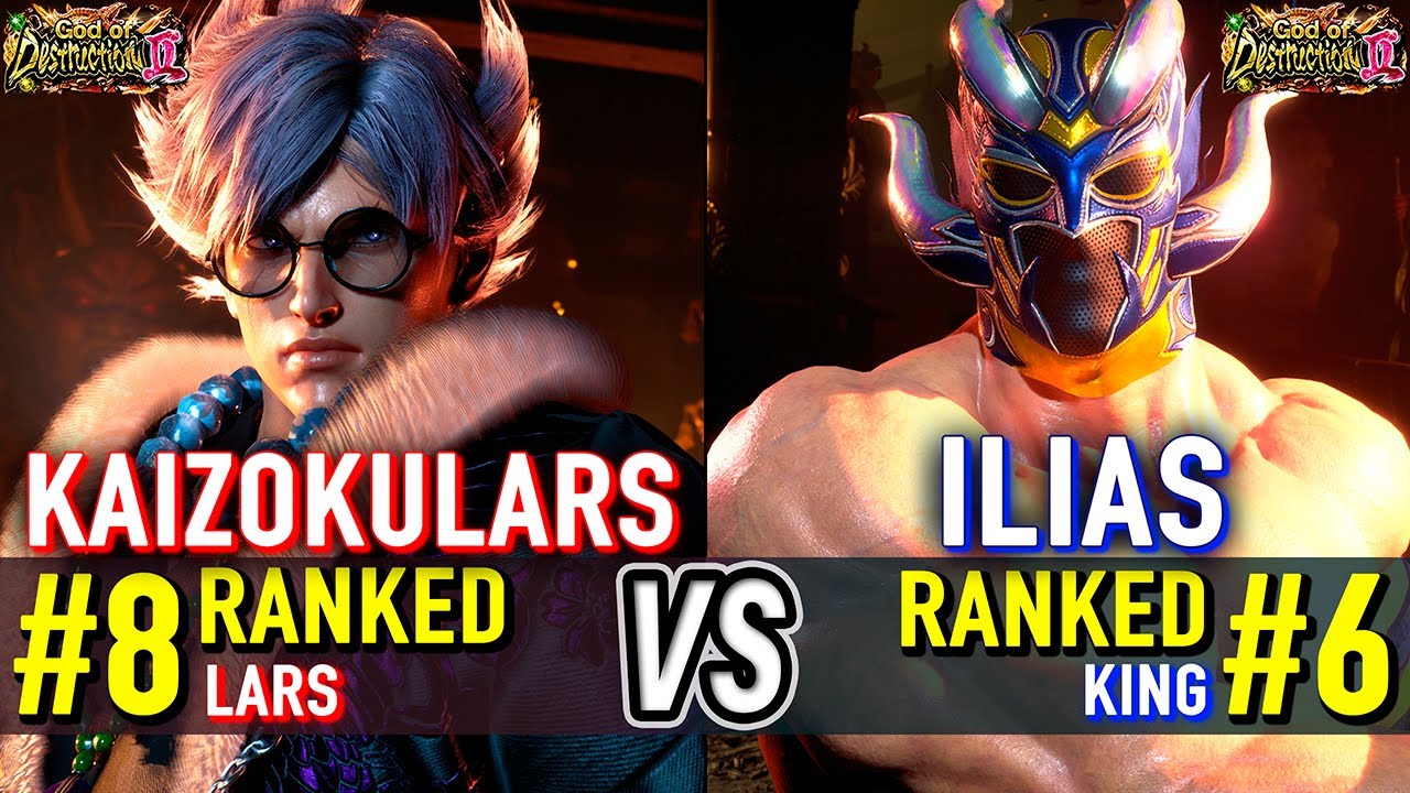 T8 🔥 KAIZOKULARS (#8 Ranked Lars) vs ILIAS (#6 Ranked King) 🔥 Tekken 8 High Level Gameplay