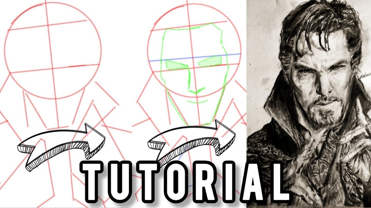 EL MEJOR MÉTODO para DIBUJAR RETRATOS | Concurso de dibujo @Bless_King3004  #dibujo #tutorial