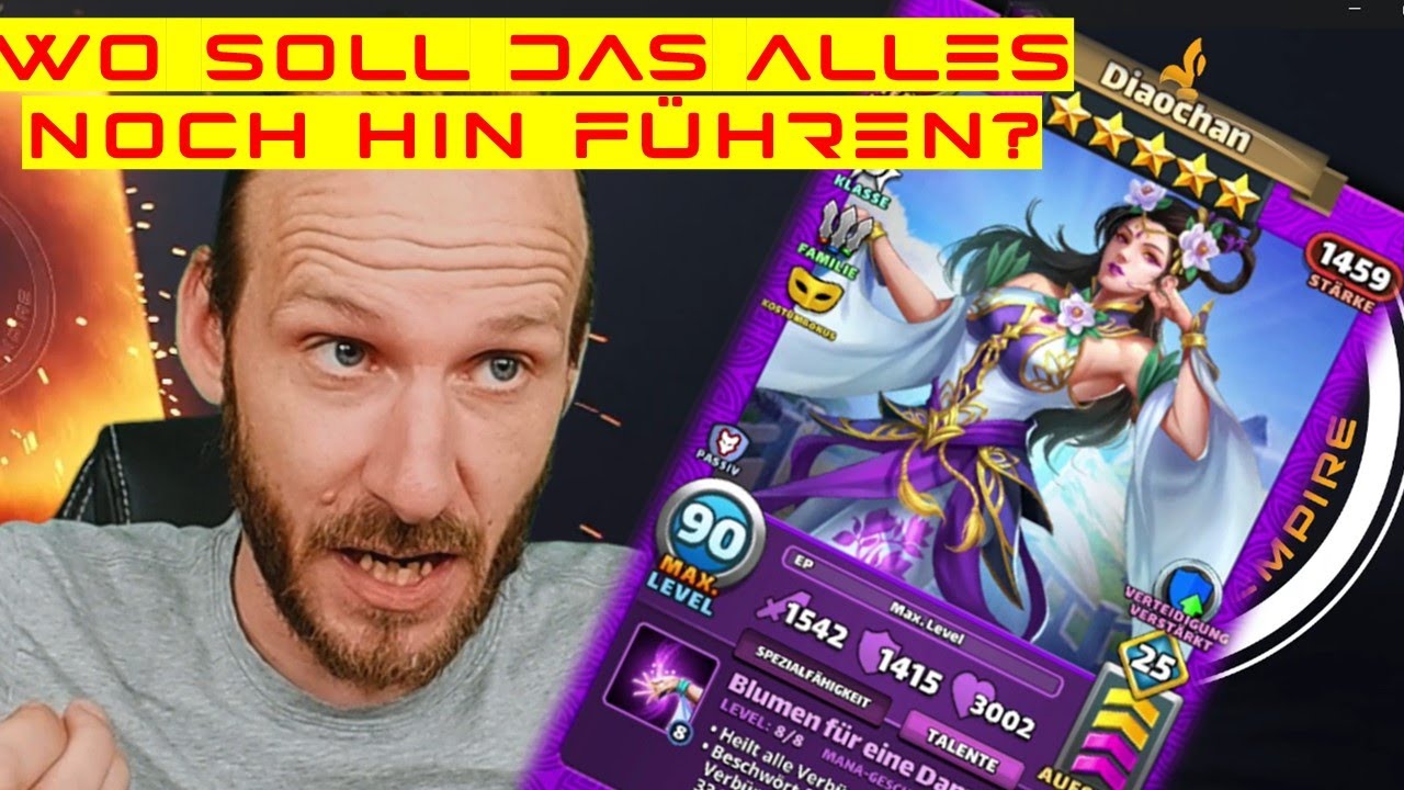 Empires & Puzzles | Neue Kostüme für "Diaochan", "Zhuge Liang" und "Tetisheri" und Paktportal