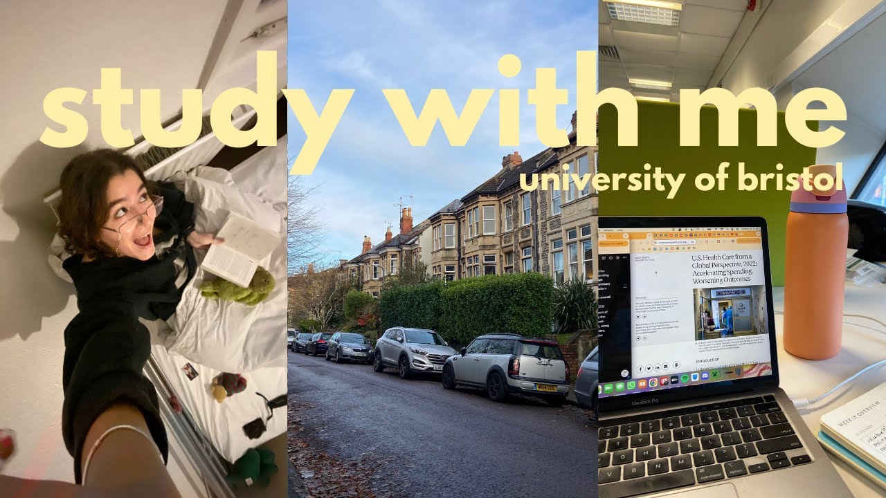 study with me | as an undergrad at the uni of bristol | bristol diaries