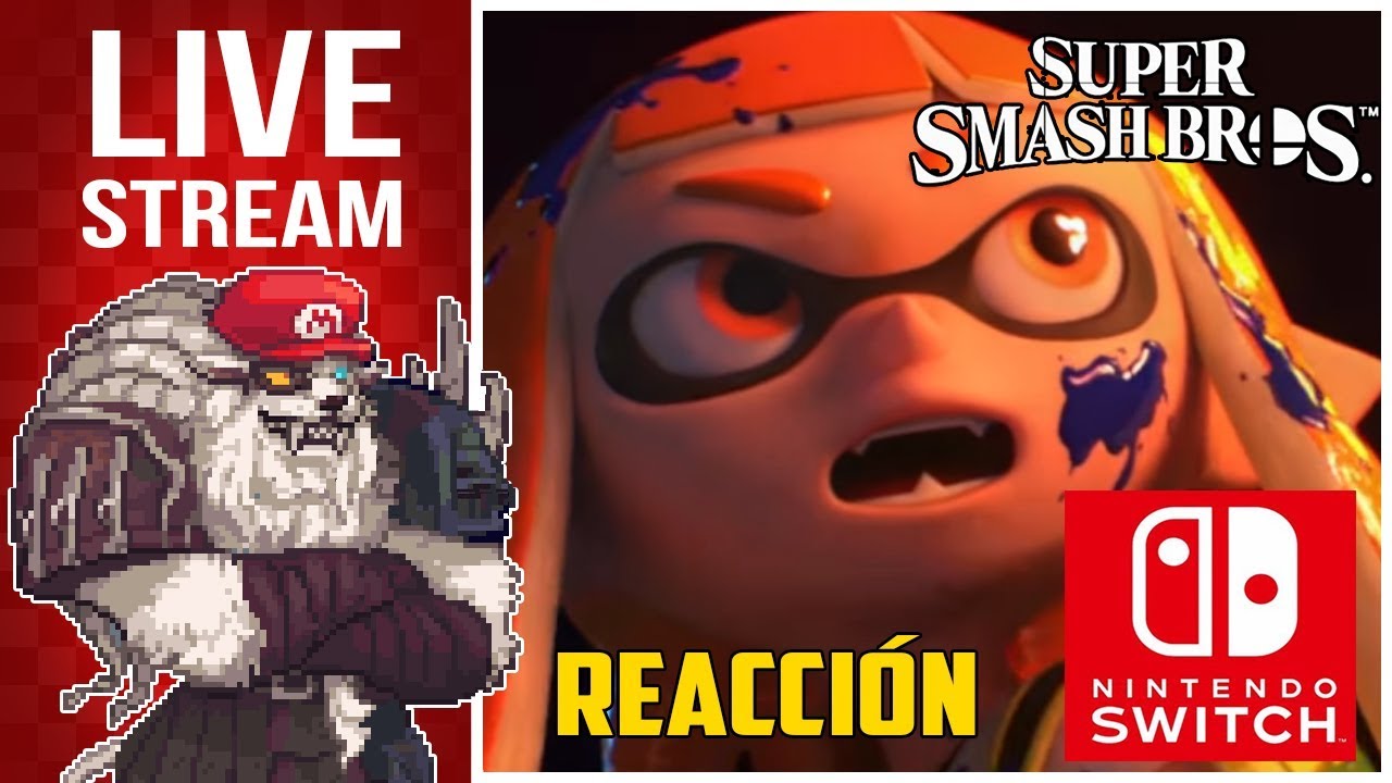 Reacci&oacute;n Super Smash Brothers 2018 | Nintendo Direct Marzo | MightyRengar