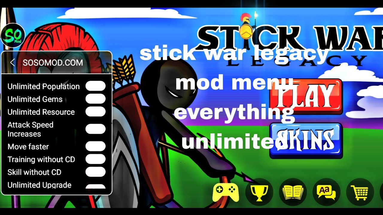 stick war legacy mod menu - direct link no password 100% working
