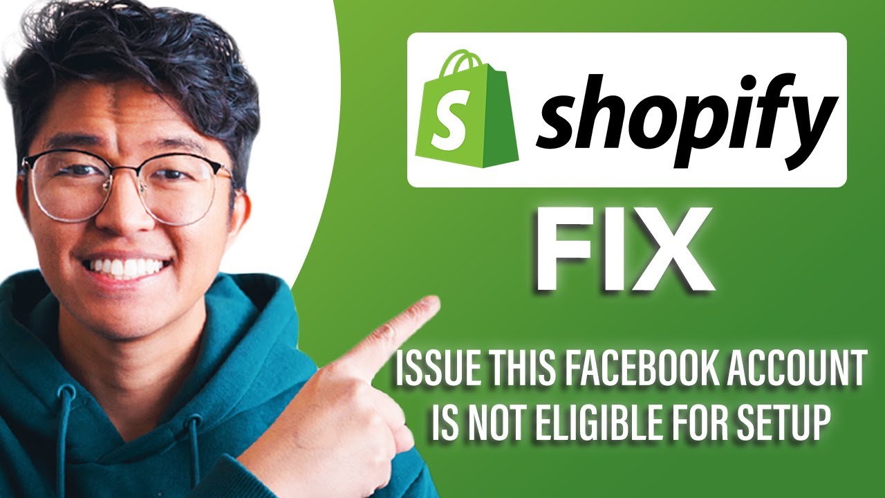 How to Fix Issue This Facebook Account Is Not Eligible for Setup in Shopify (SIMPLE & Easy Guide!)