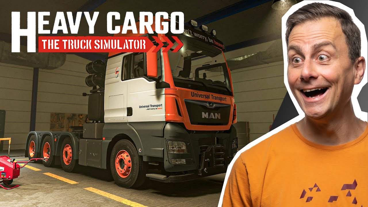 Ich werde LKW-Fahrer in HEAVY CARGO Truck Simulator (PS5)
