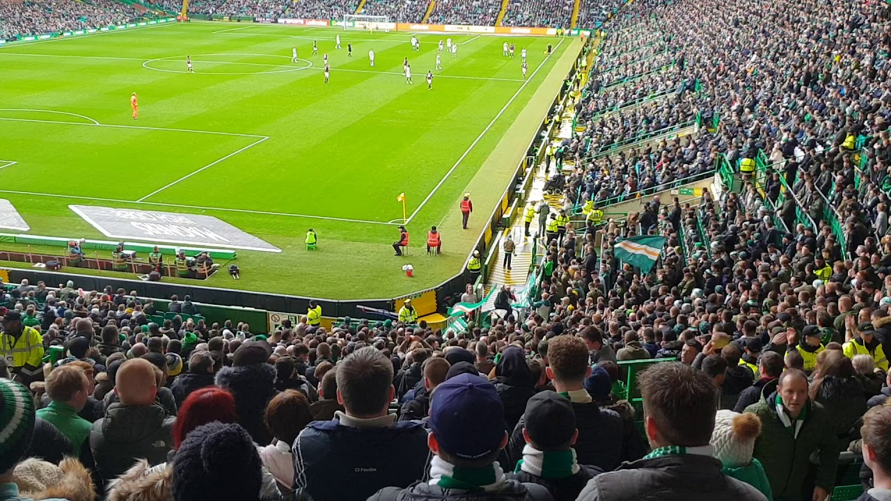 Celtic vs Hearts | Let the people sing & God bless this lovely land.