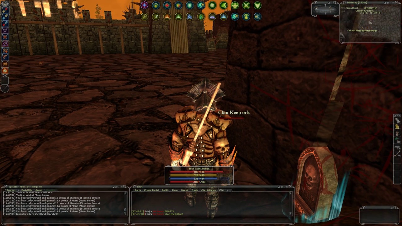 DarkFall New Dawn. Raiding Andruk. Versus The Horde!