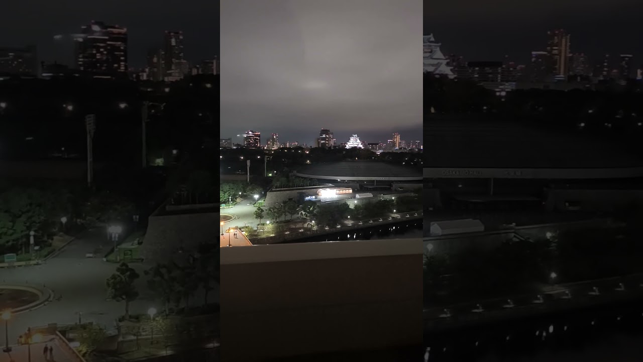 Osaka Castle at night #travel #night #views #japan #osaka #castle