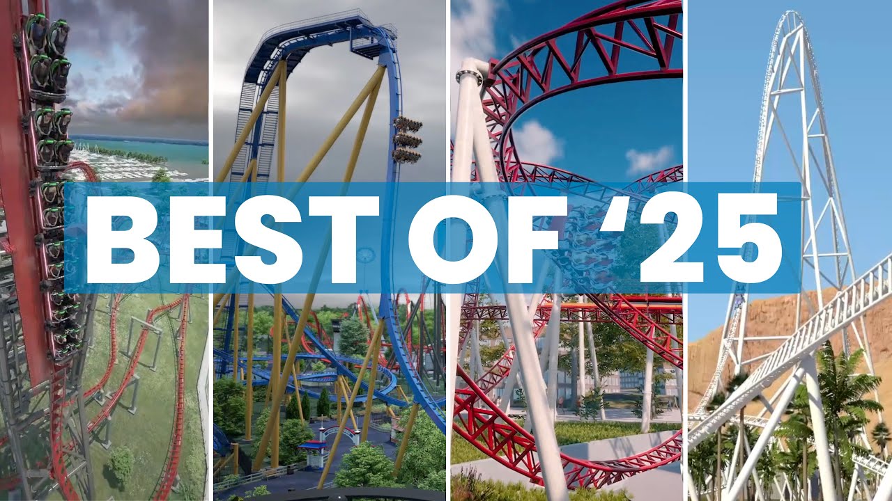 Top 25 New for 2025 Roller Coasters Around the World (PREDICTION!)