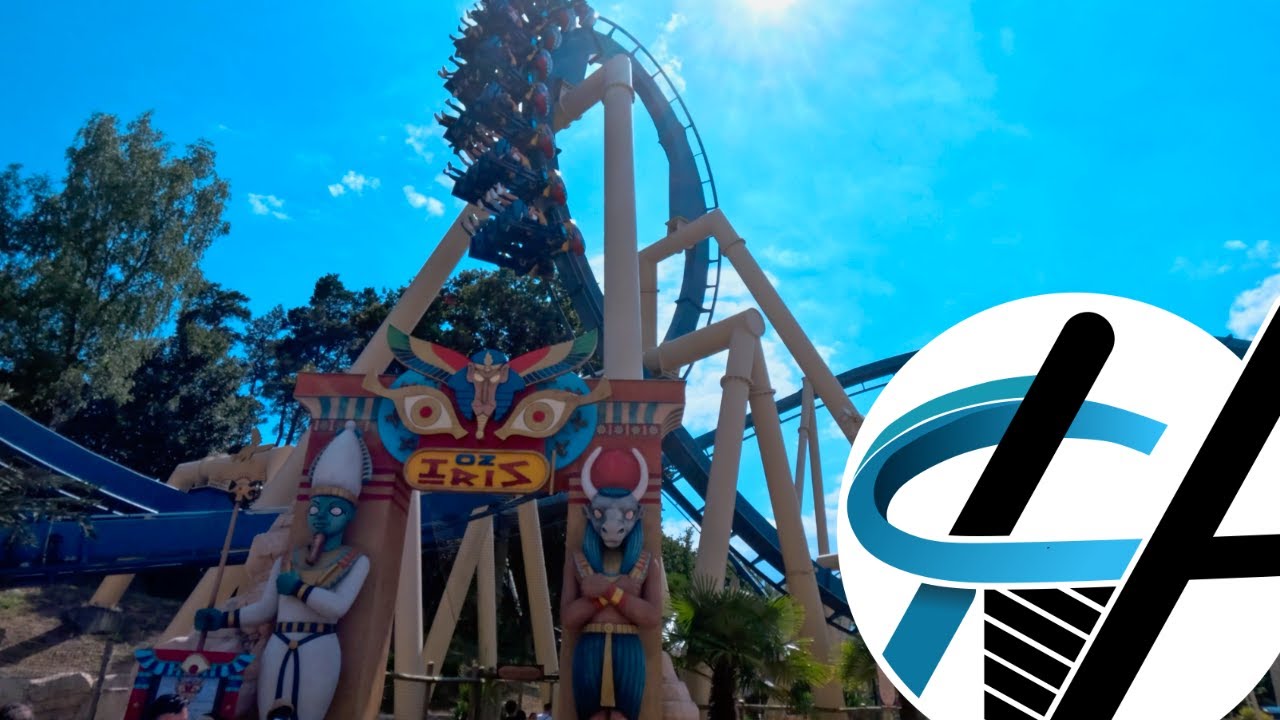 Parc Astérix OzIris onride (4K, 60fps, POV)
