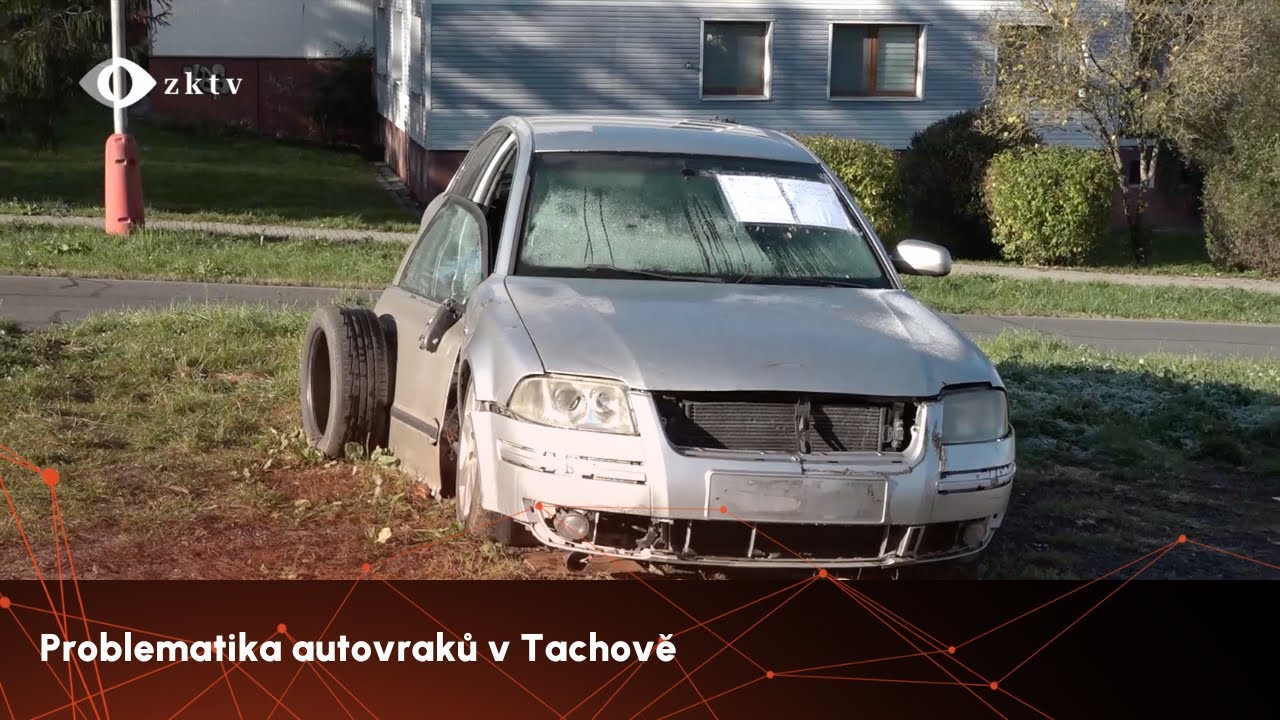 Problematika autovraků v Tachově