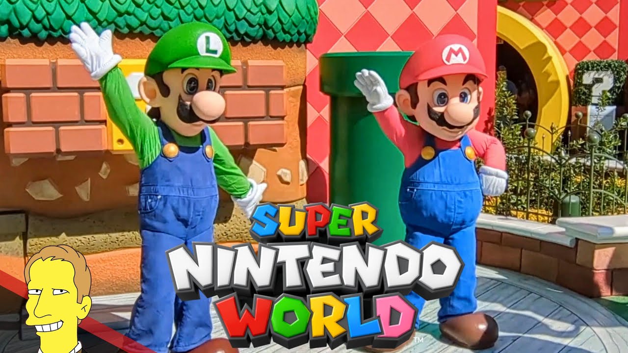 Super Nintendo World FULL TOUR at Universal Studios Hollywood