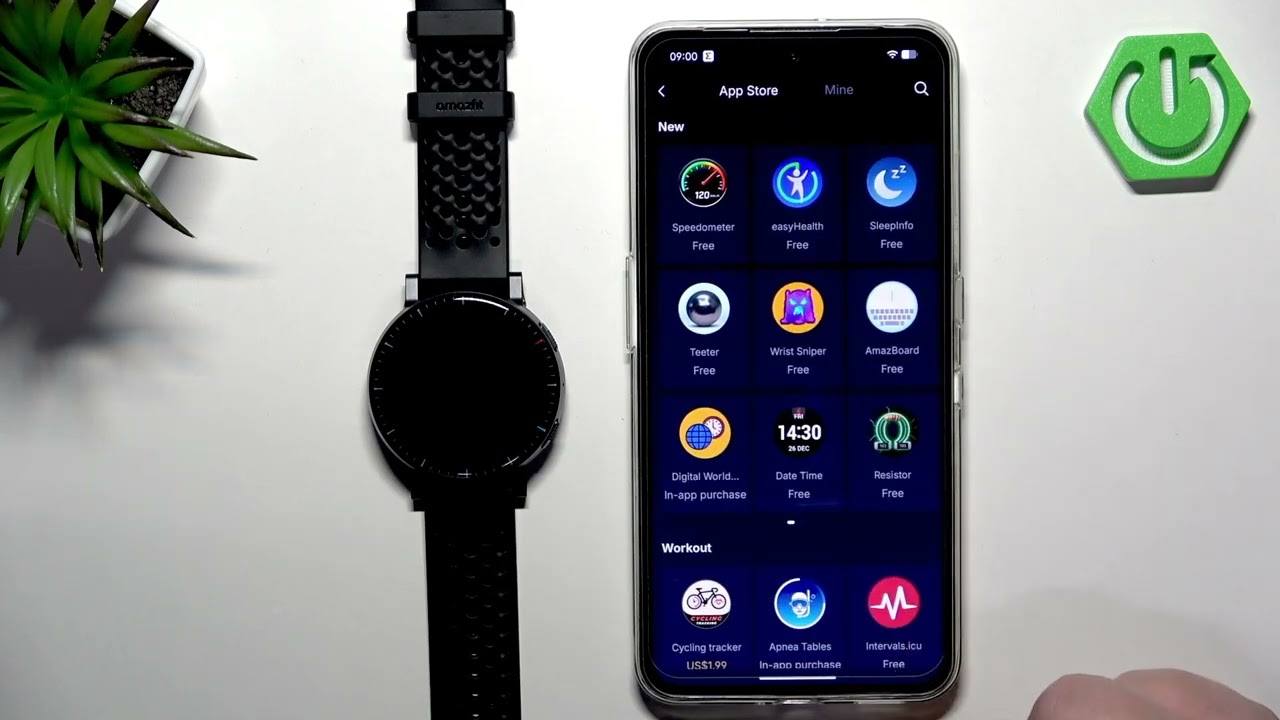 AMAZFIT Active Maxでアプリをインストールする方法