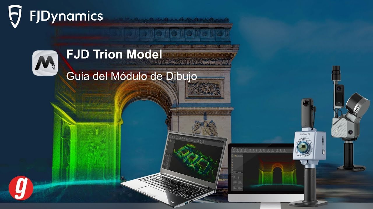 FJD Trion Model: De la Nube de Puntos al Plano 2D | Guía del Módulo de Dibujo