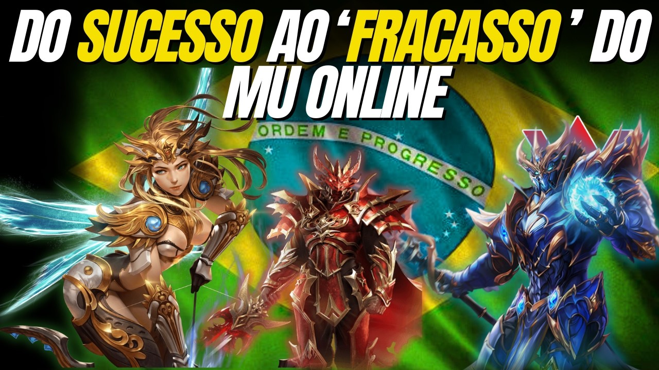 O INICIO GLORIOSO E O FRACASSO DO MU ONLINE DEPOIS DE 25 ANOS @obrazzante