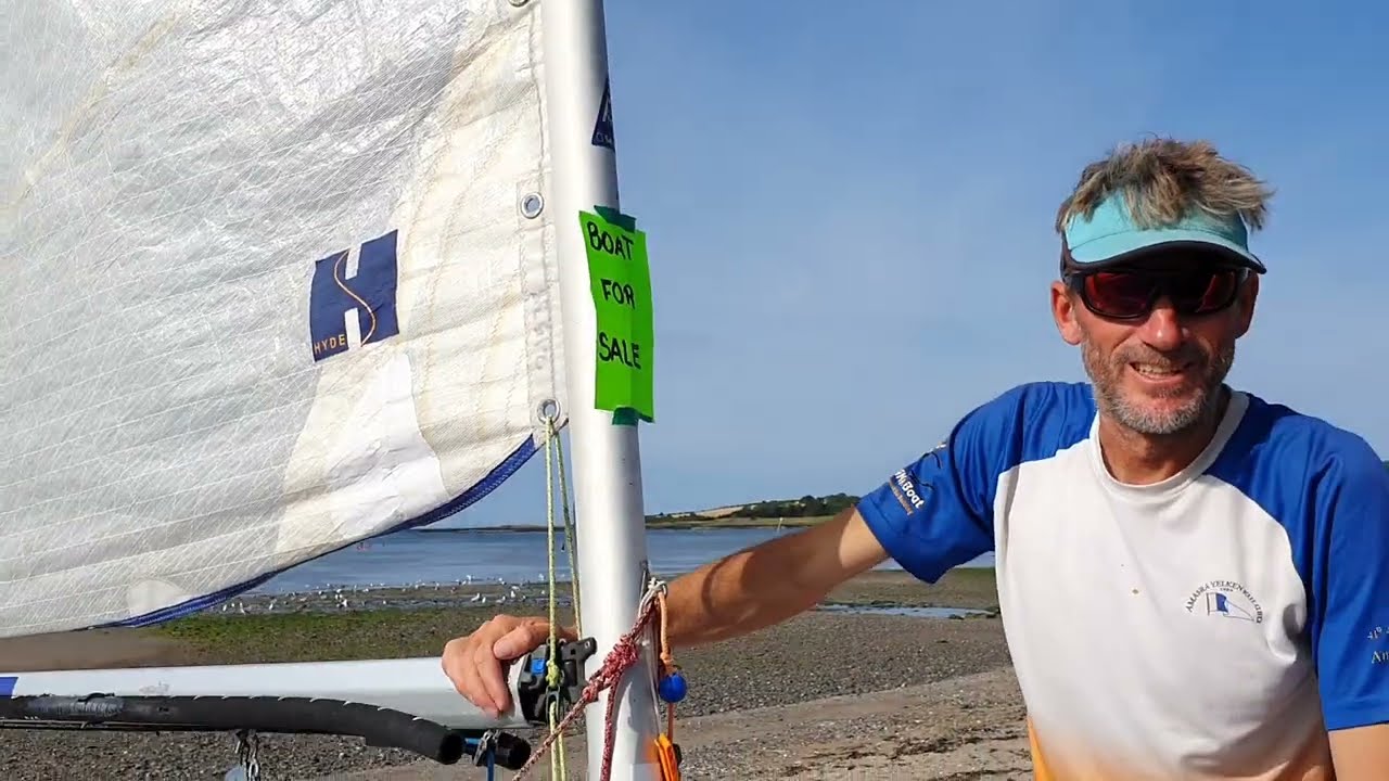 Laser 2000 dinghy prep for Round Ireland sail
