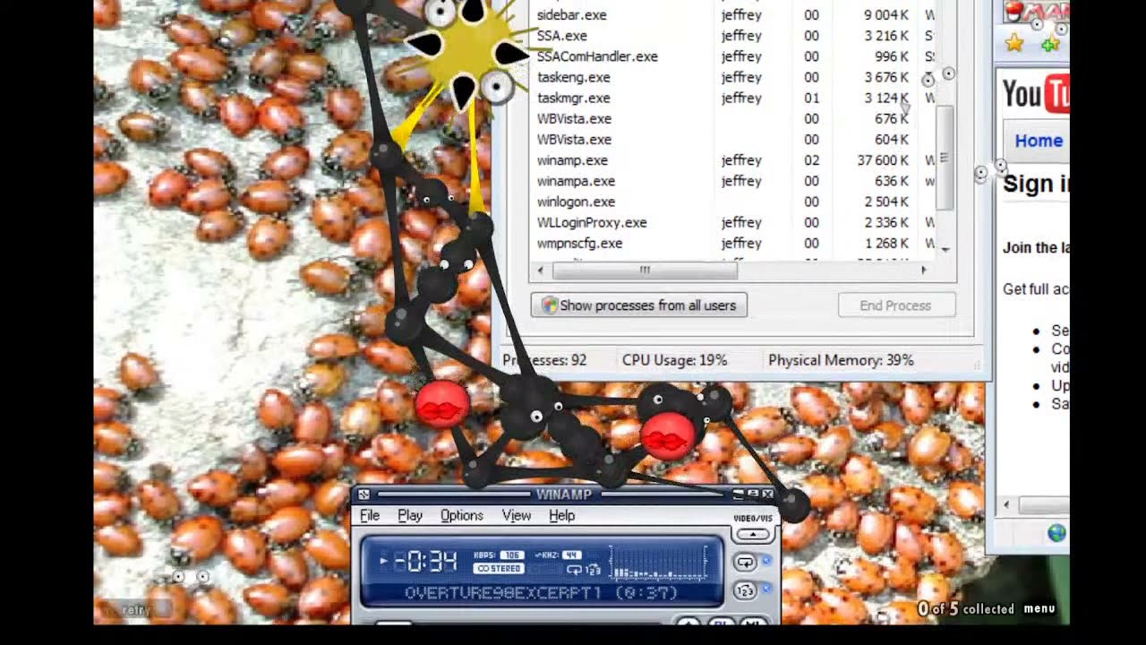 World of Goo - Two Tasks By GooGun (OCD 120 Seconds)