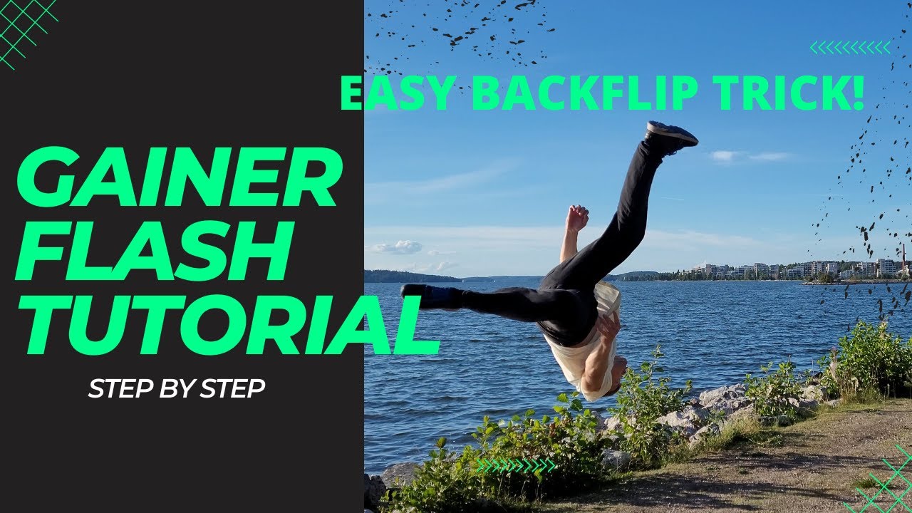 Gainer Flash / Cheat Gainer / Slant Gainer Tutorial - Learn Easy Backflip Trick