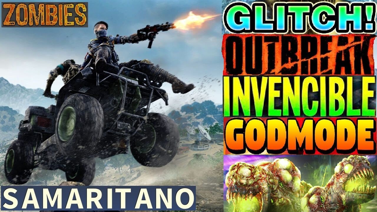 GLITCH MODO DIOS / GOD MODE - OUTBREAK - MODO BROTE EN SOLO (INVENCIBLE)