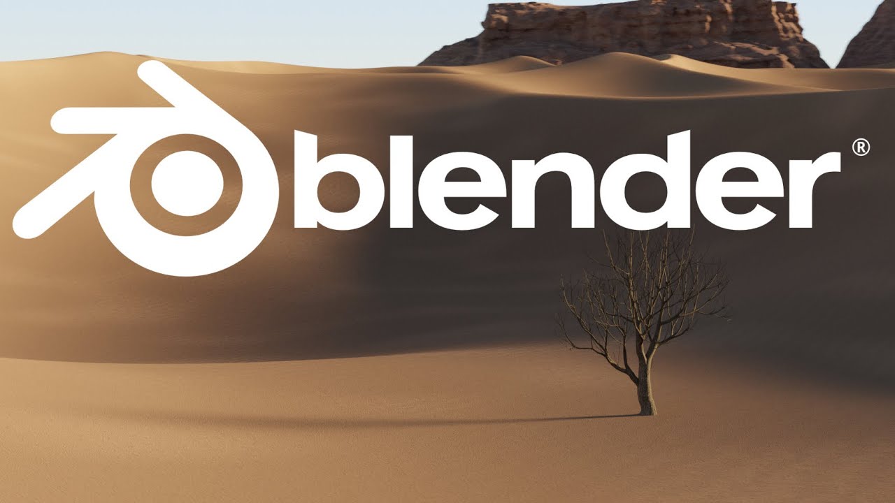 Make Desert in Blender (Procedural)