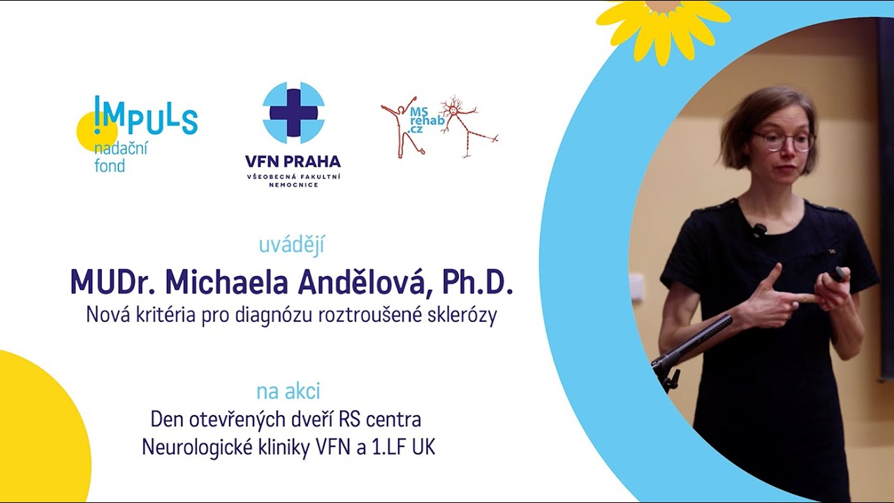 MUDr. Michaela Andělová, Ph.D. - Nová kritéria pro