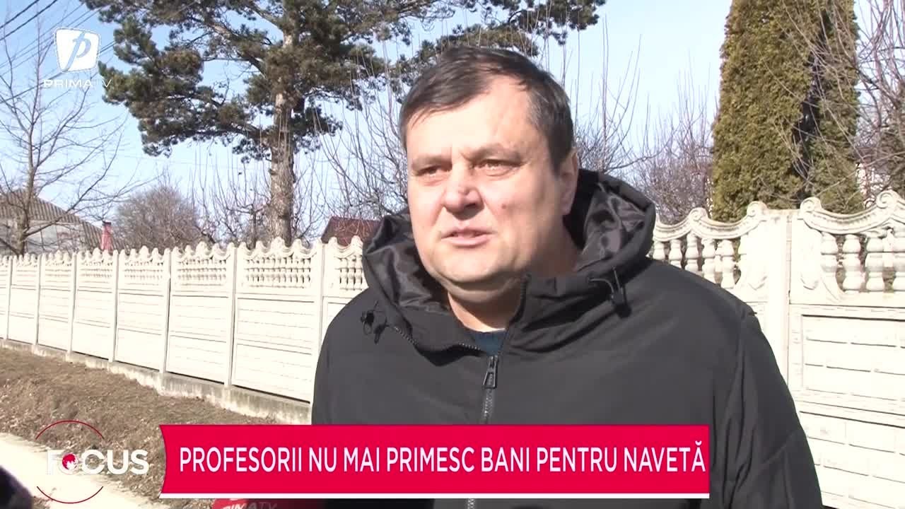 Profesorii nu mai primesc banii pentru navetă