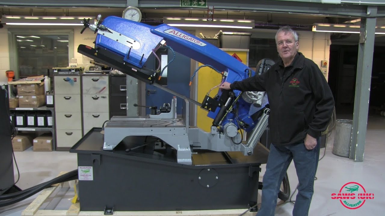 Alligator HD460 SAF - Semi Automatic Bandsaw from SAWS UK