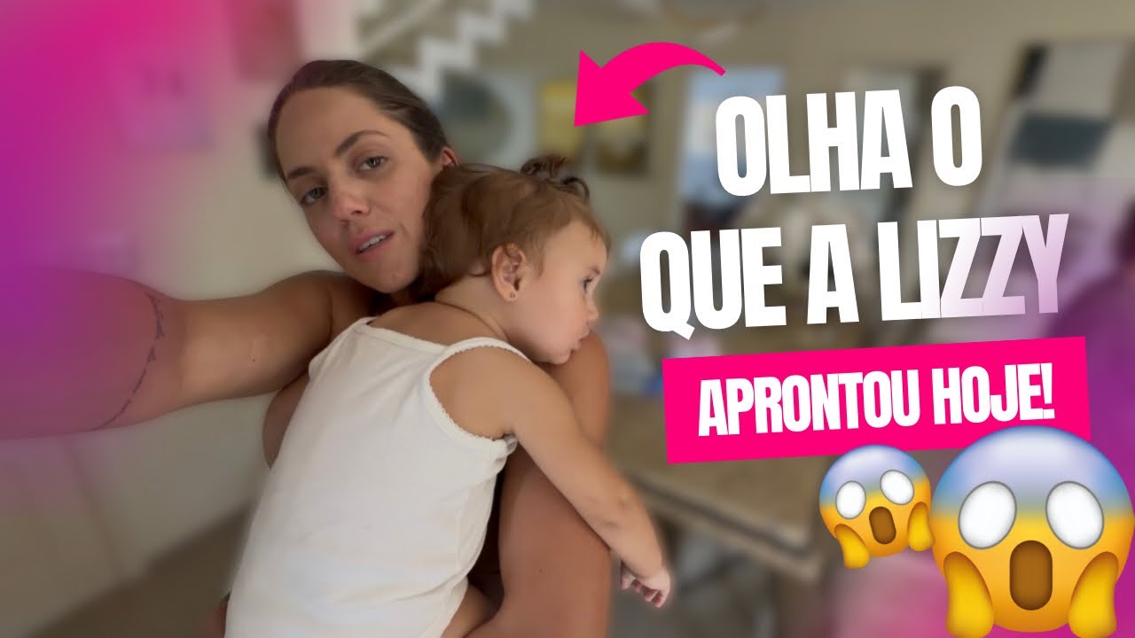 Passei um dia cuidando da Lizzy… olha no que aconteceu!🩷