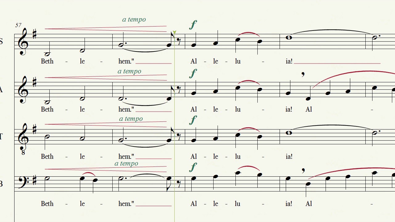 See amid the winter's snow (Dan Forrest) - Practice Track for Tenor 1