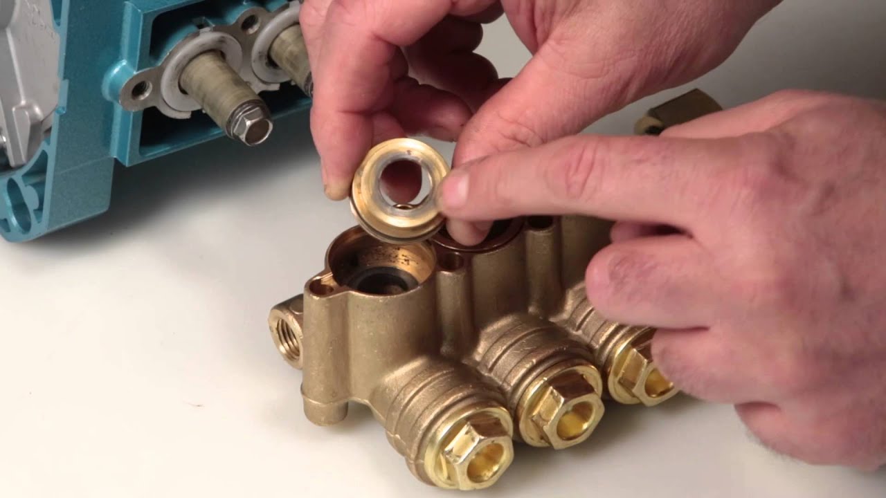 Servicing Seals - Cat Pumps Model 4DNX25GSI, 4DNX27GSI