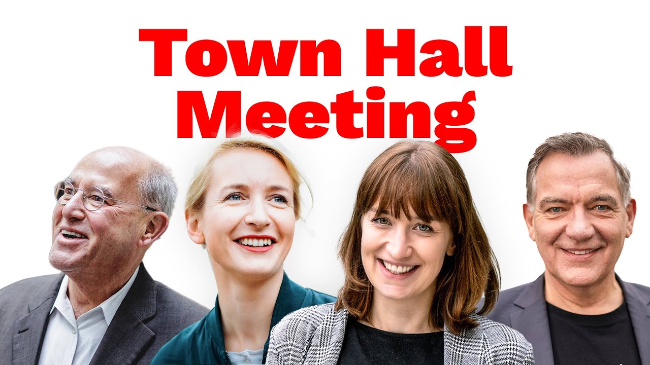 Town Hall Meeting mit Heidi Reichinnek, Ines Schwerdtner, Gregor Gysi & Jan van Aken!