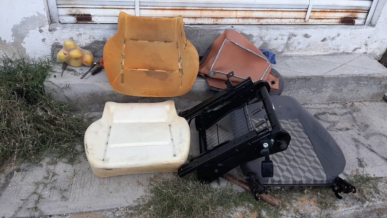 CAMBIO DE ESPONJA O BASE DE ASIENTO DELANTERO  CHEVY