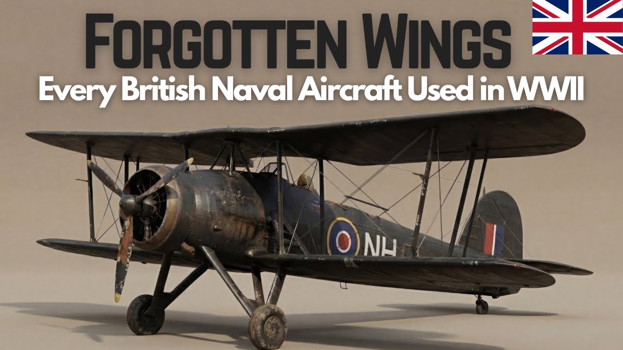 Every British Naval Aircraft Used in WWII