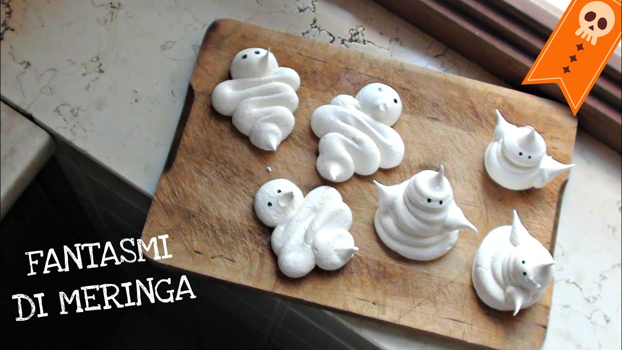 Fantasmi di meringa - Ricetta di Halloween
