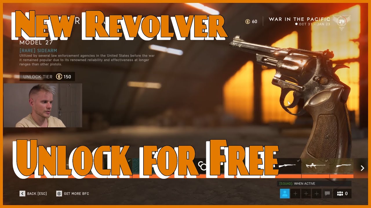 Model 27 How to Unlock - Battlefield V New Revolver